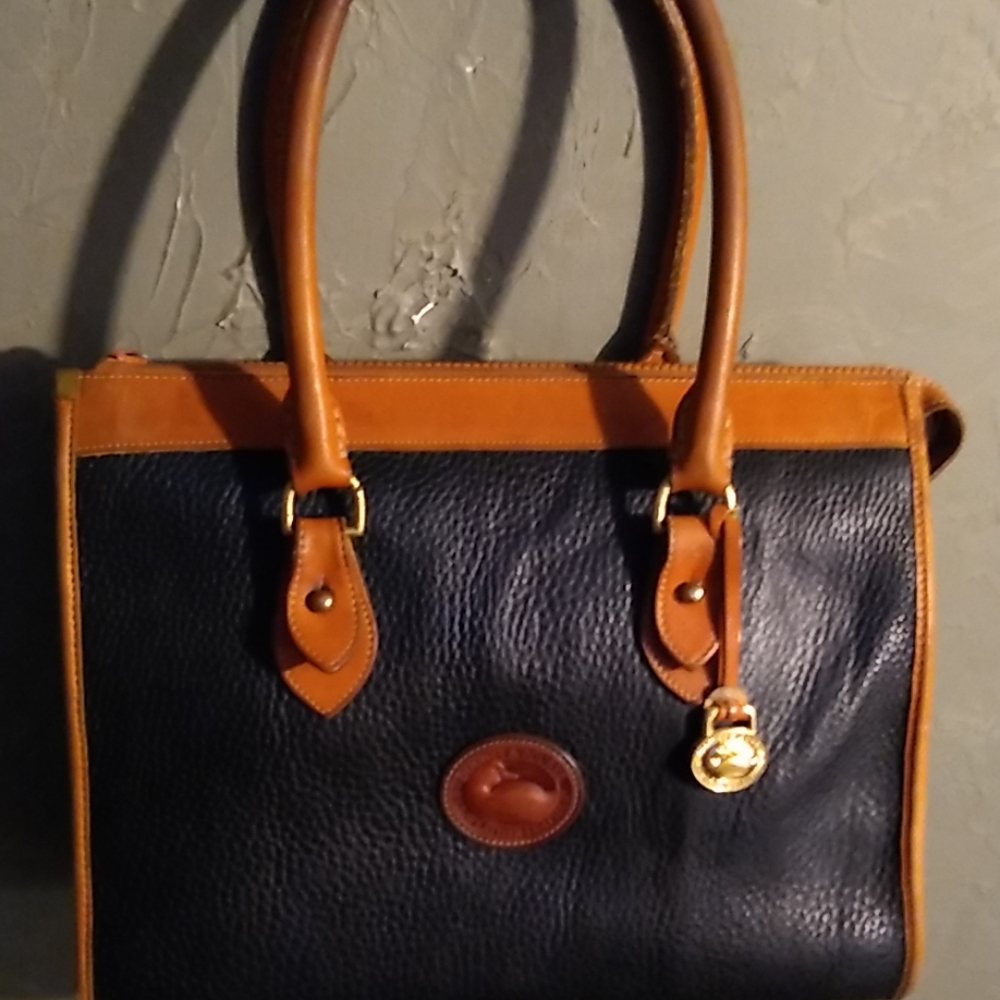Dooney & Bourke Large Vintage Leather Handbag